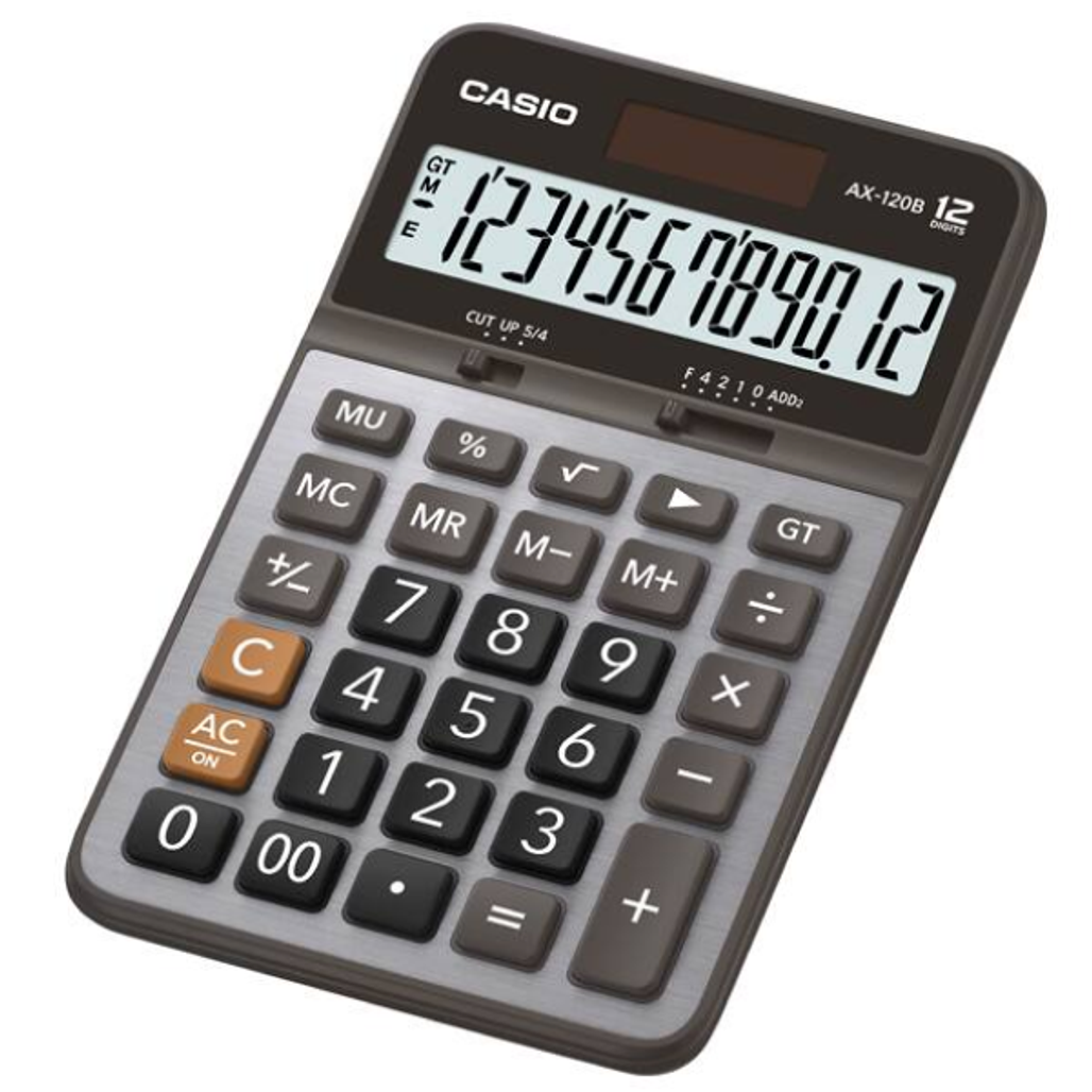 Máy Tính Điện Tử Casio Ax120B