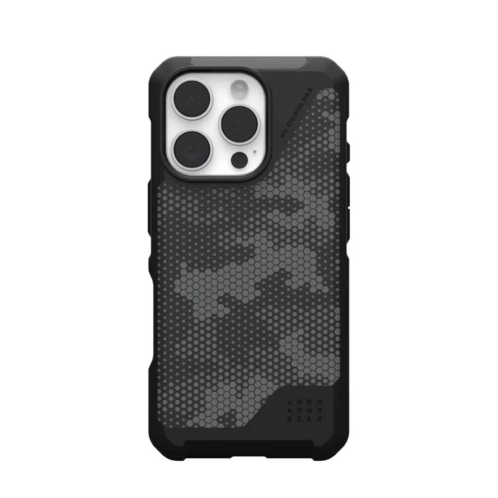 ốp lưng iPhone 16 pro uag chống sốc metropolis lt with magsafe micro hex camo graphite