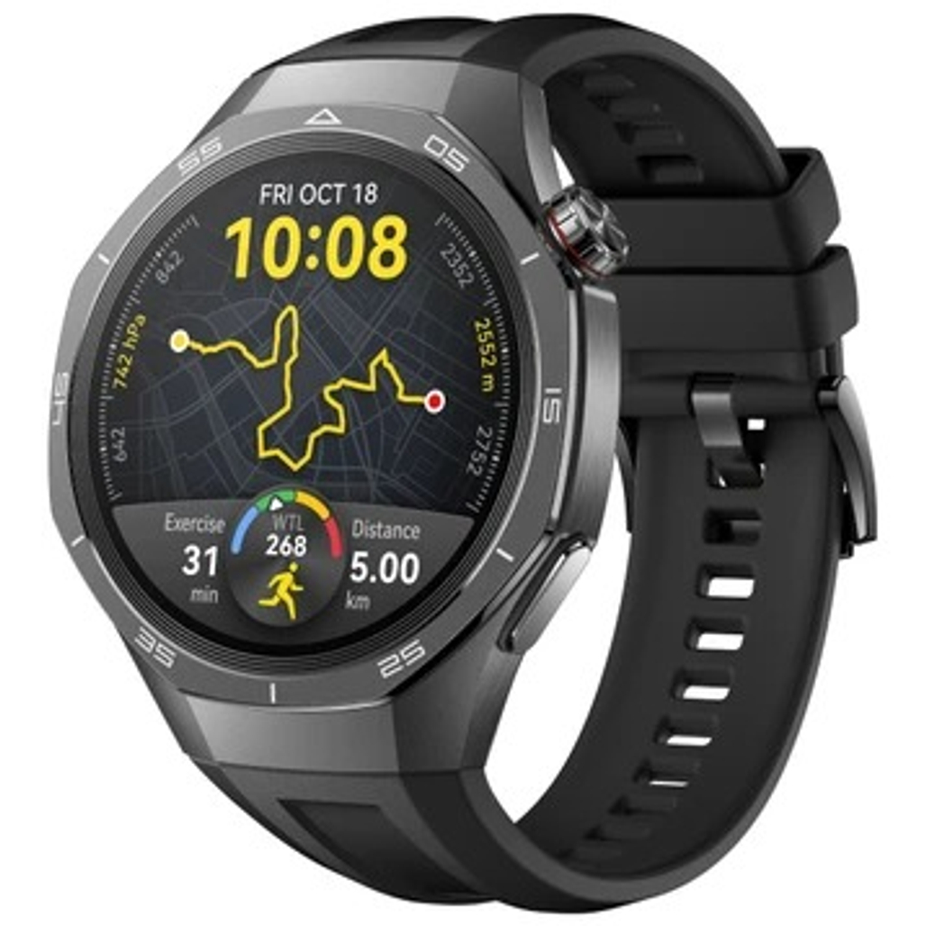Đồng hồ thông minh Huawei Watch GT 5 Pro 46mm dây cao su/titanium, màn hình AMOLED 1.43 inch