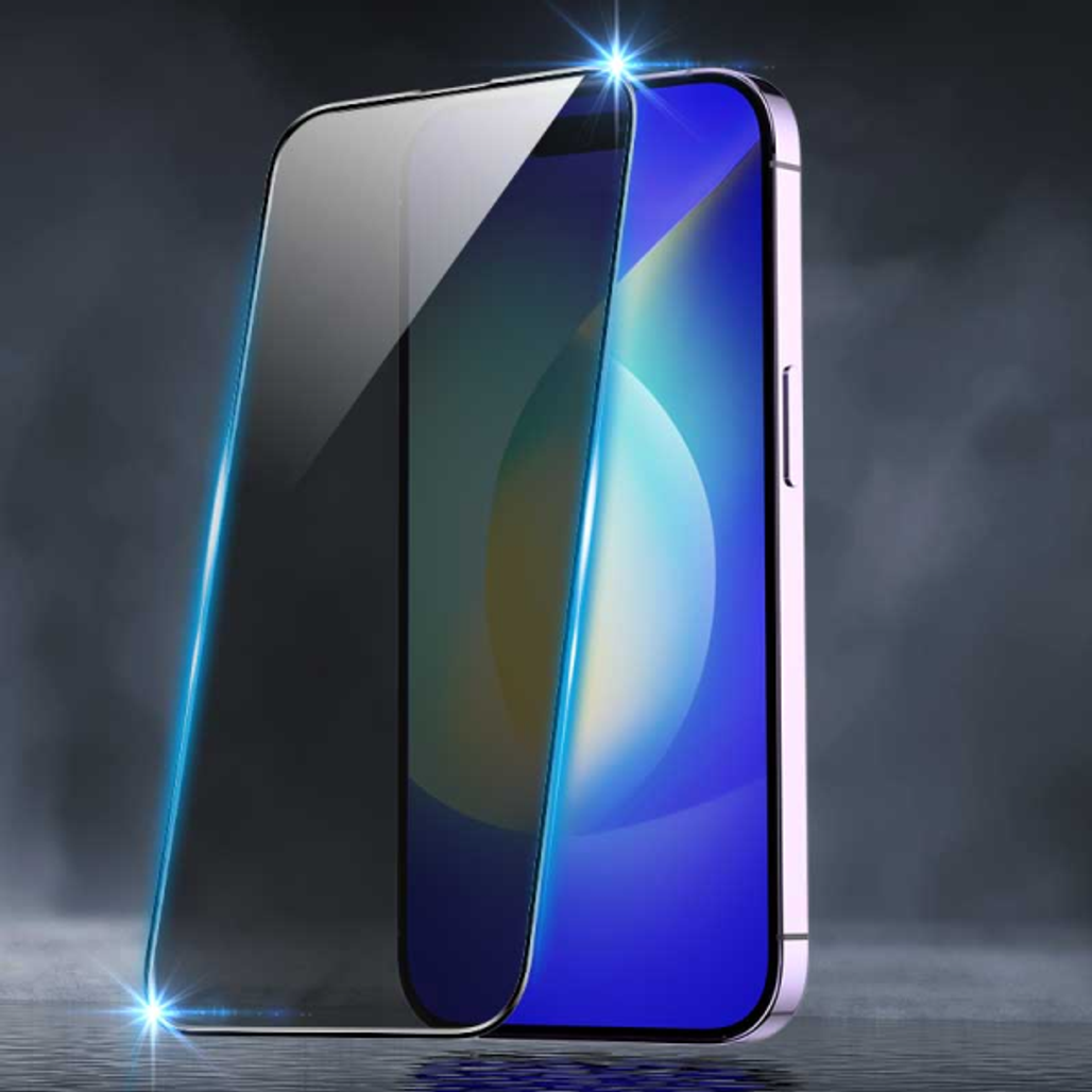 Dán kính cường lực màn hình Apple iPhone 15 Pro Mipow Premium Privacy