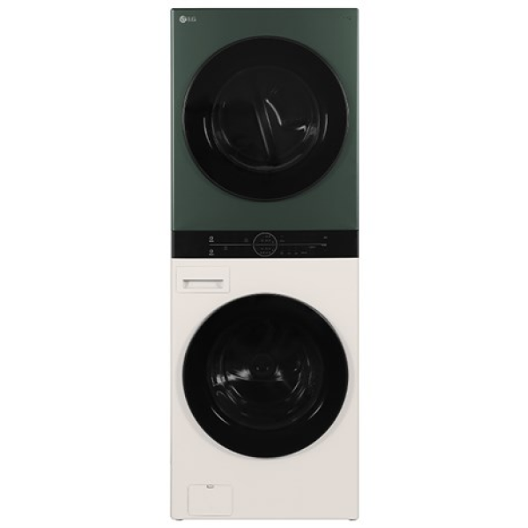 Tháp Giặt Sấy Lg Bơm Nhiệt Giặt 25Kg - Sấy 17Kg 2023 (Wt2517Nheg)
