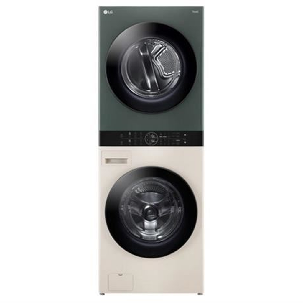 Tháp Giặt Sấy Lg Giặt 14Kg - Sấy 10Kg Inverter 2024 (Wt1410Nheg)