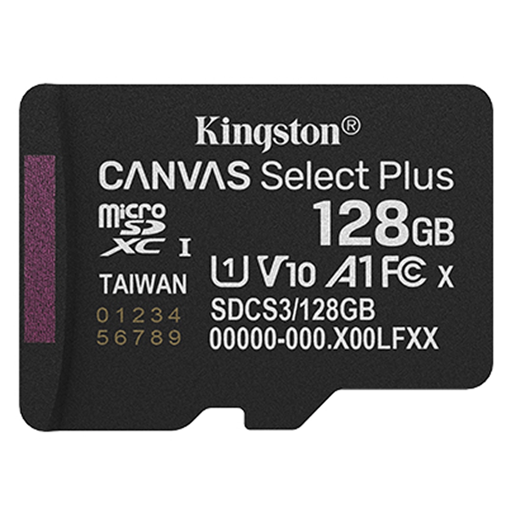 Thẻ Nhớ Microsd Kingston Canvas Select Plus 128Gb Sdcs3/128Gbsp