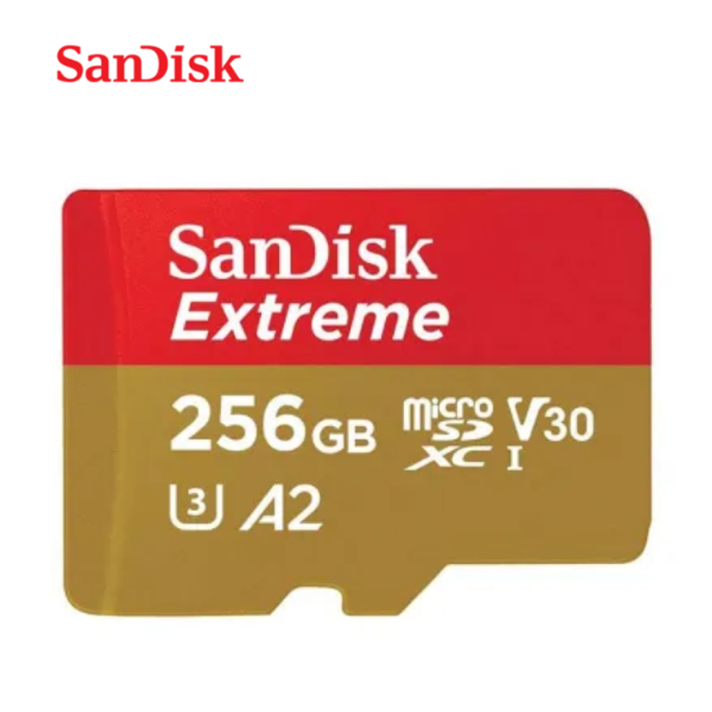 Thẻ Nhớ Micro Sdxc Sandisk Extreme V30 A2 256Gb