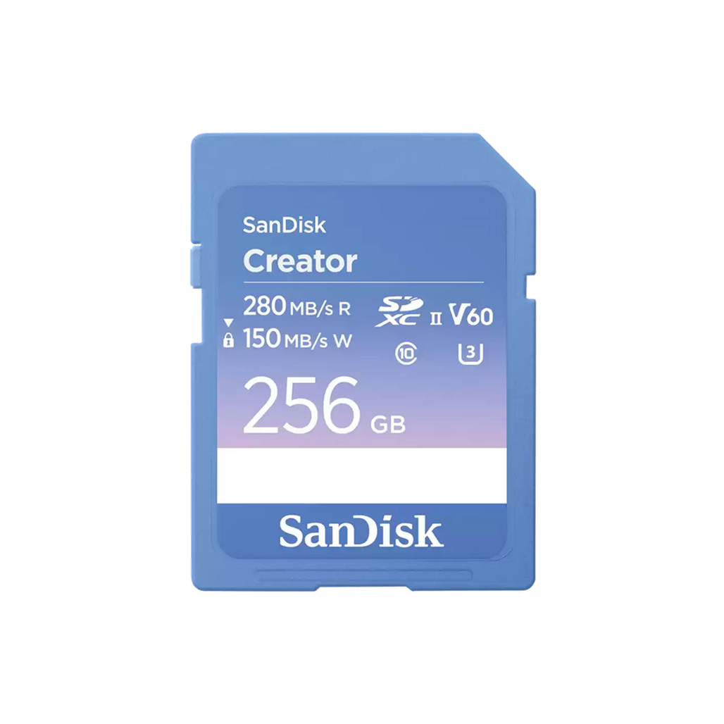 Thẻ nhớ SD Sandisk Creator 256GB