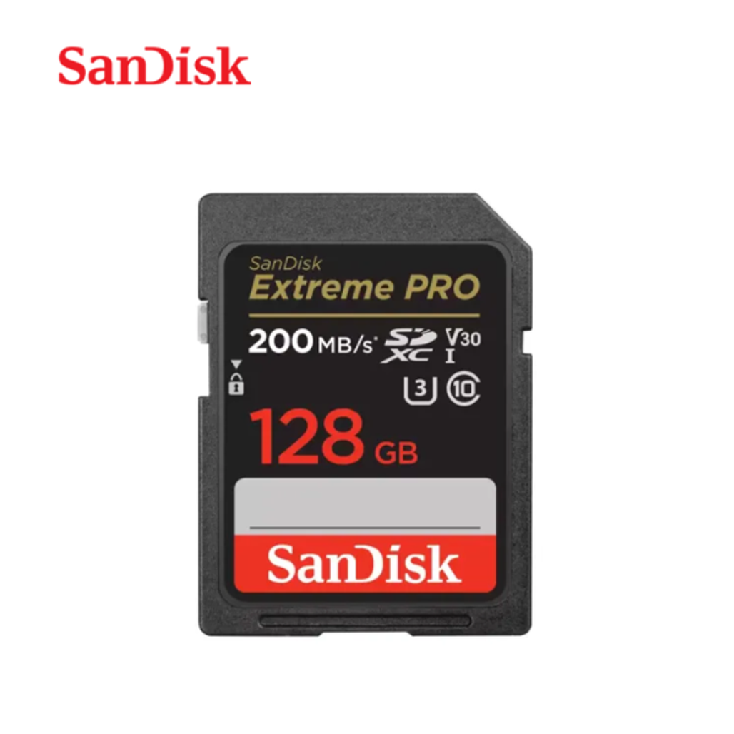 Thẻ nhớ SDXC SanDisk Extreme Pro U3 128GB V30 200MB/s