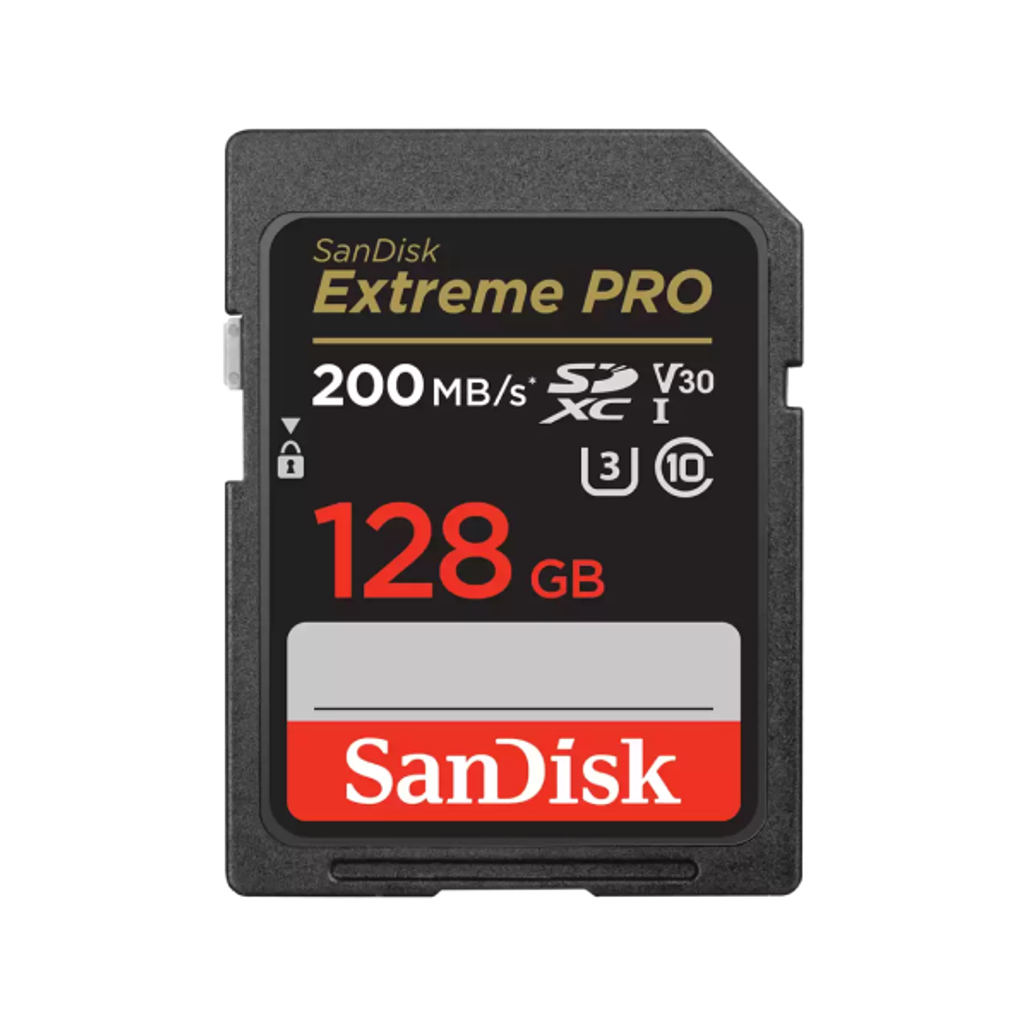 Thẻ nhớ SDXC SanDisk Extreme Pro U3 128GB V30 200MB/s