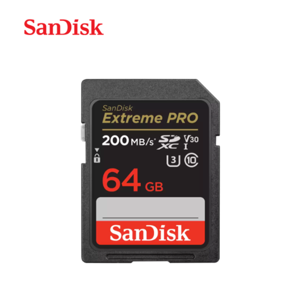 Sandisk Extreme Pro U3 64Gb V30 200Mb/S