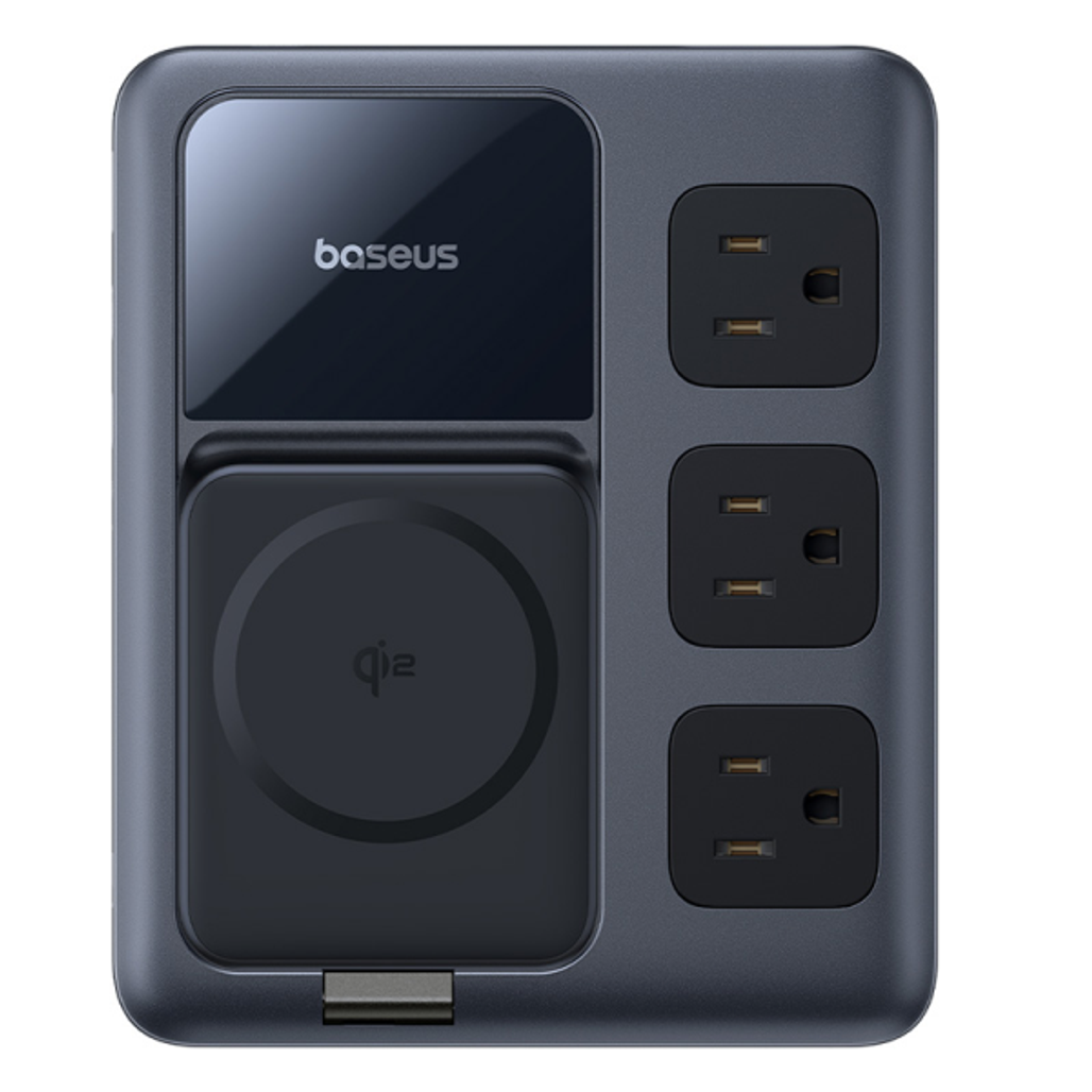 Trạm sạc Baseus Nomos QI2 8 trong 1 Slim 67W 1.5m US