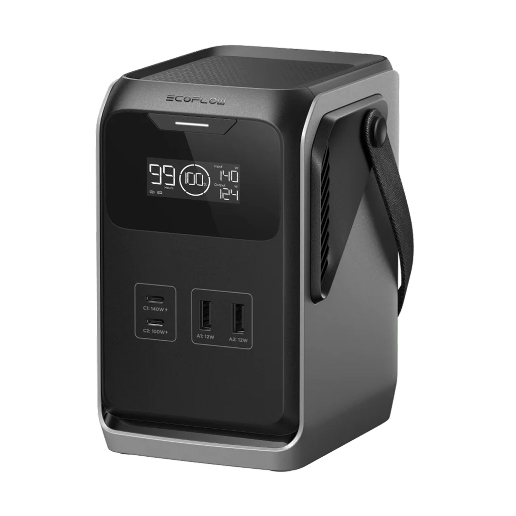 trạm sạc dự phòng di động ecoflow trail 200 dc 192wh 220w