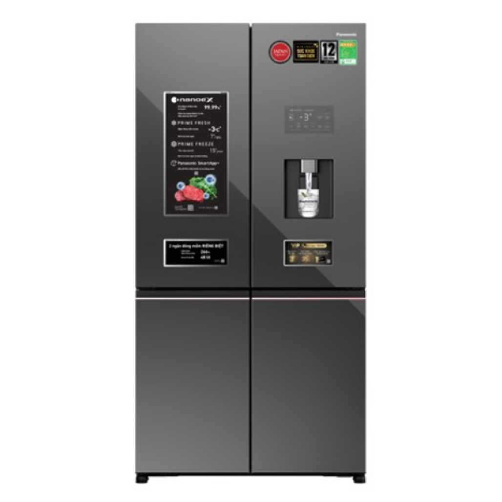Tủ lạnh Panasonic Multidoor 621L Prime + Edition 2023 (NR-XY680YMMV)