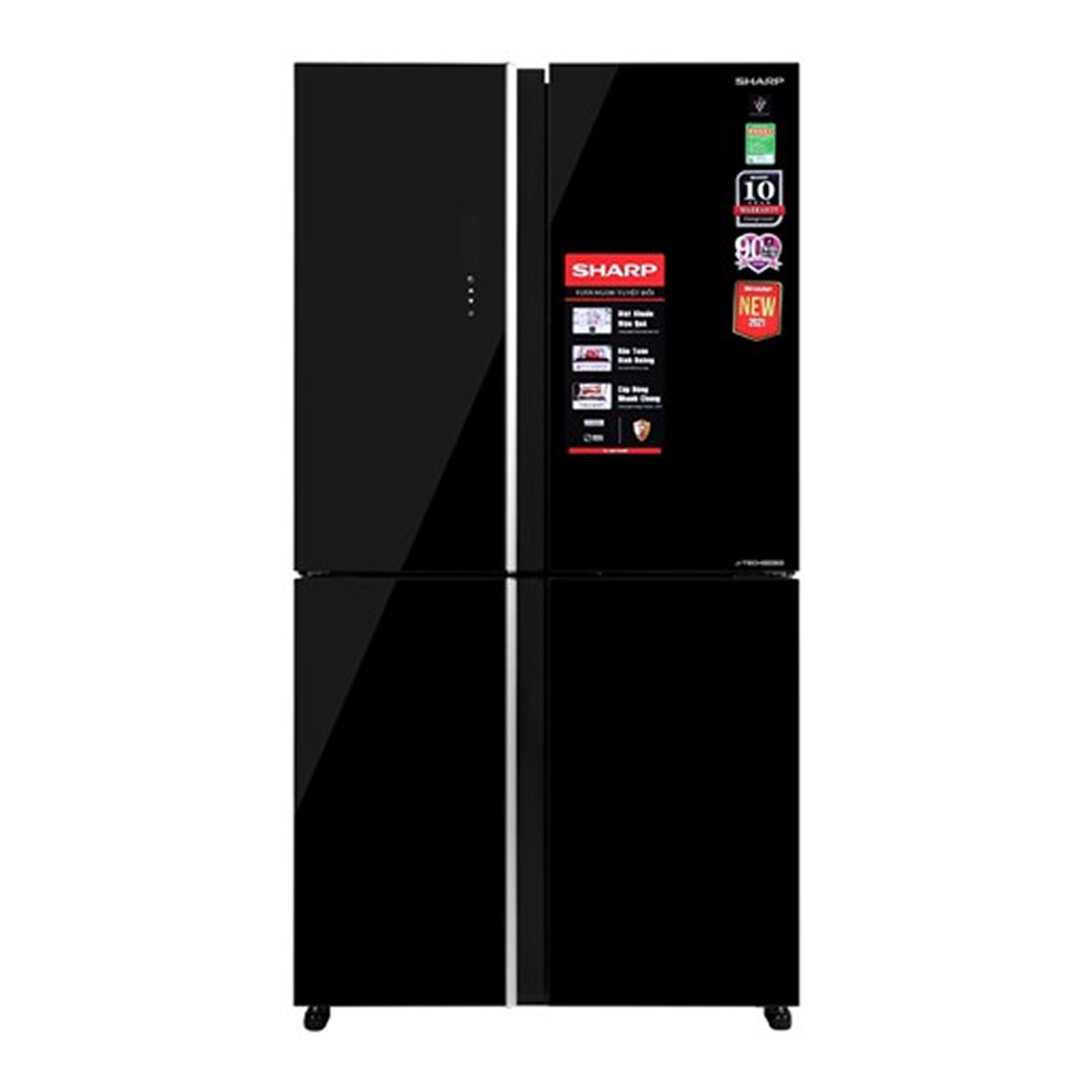 Tủ lạnh Sharp Multidoor 525L 2021 (SJ-FXP600VG-BK)
