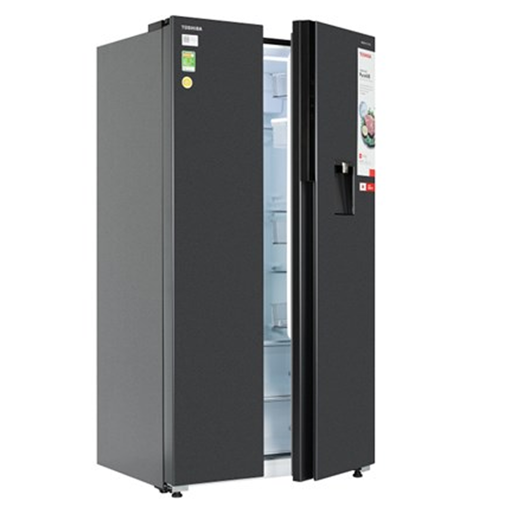 Tủ Lạnh Toshiba Side By Side 596 Lít 2023 (Gr - Rs775Wi - Pmv(06) - Mg)