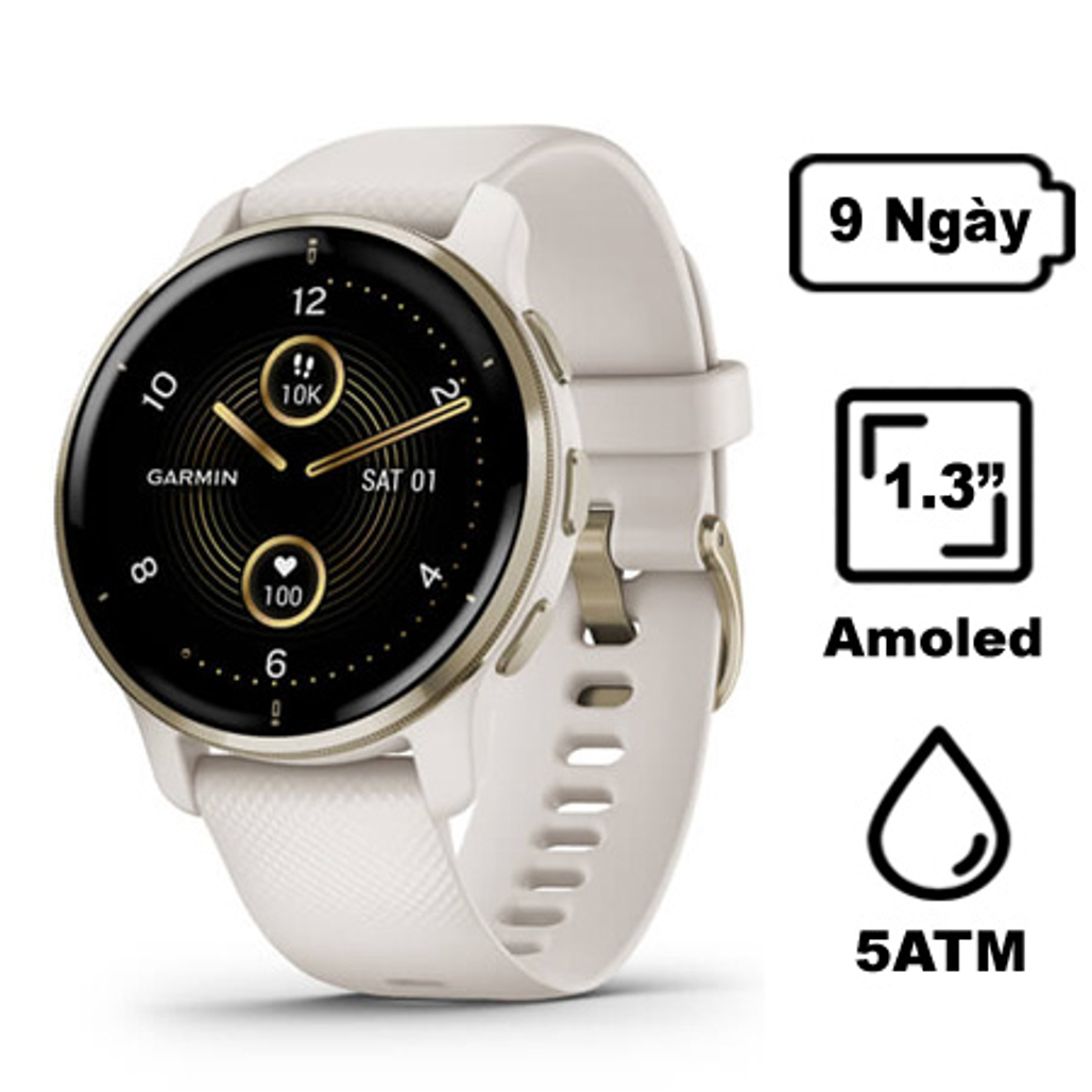Đồng Hồ Thông Minh Garmin Venu 2 Plus - Cũ Đẹp