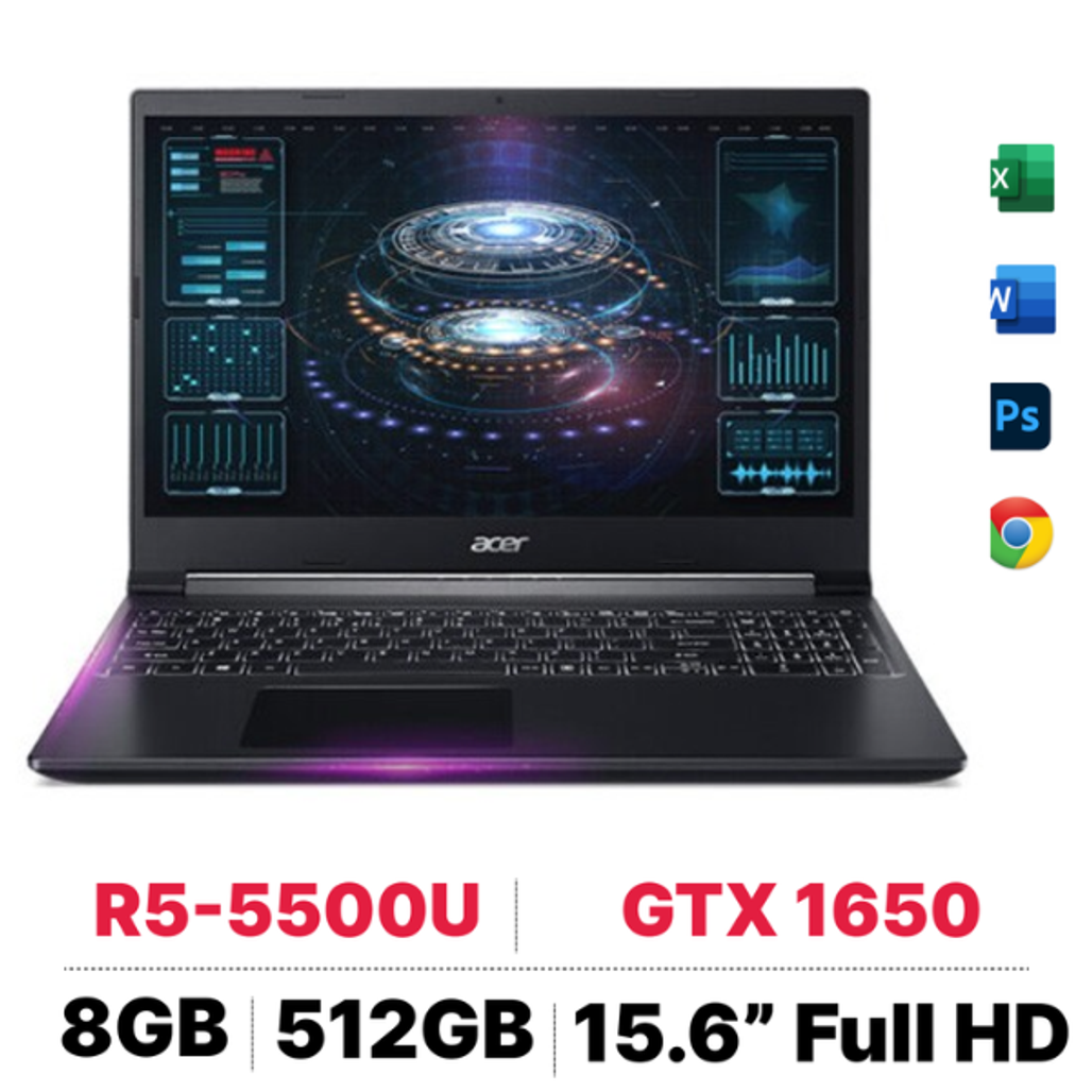 Laptop Gaming Acer Aspire 7 A715-42G-R05G NH.QAYSV.007 - Cũ Trầy Xước
