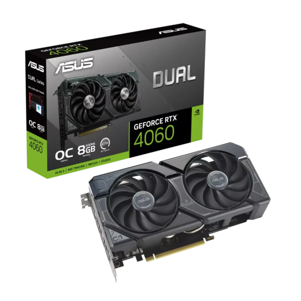 VGA ASUS Dual RTX 4060 OC 8GB Gaming GDDR6