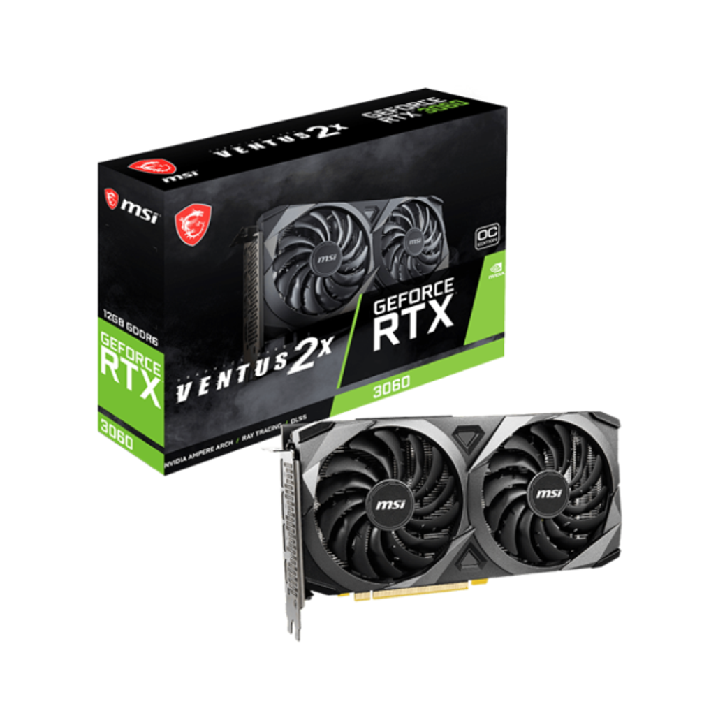 VGA MSI GeForce RTX 3060 VENTUS 2X 12G OC
