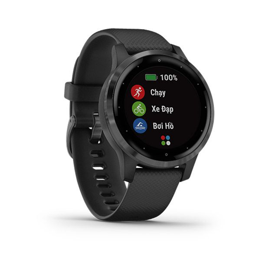 Đồng Hồ Thông Minh Garmin Vivoactive 4S 40Mm Đen