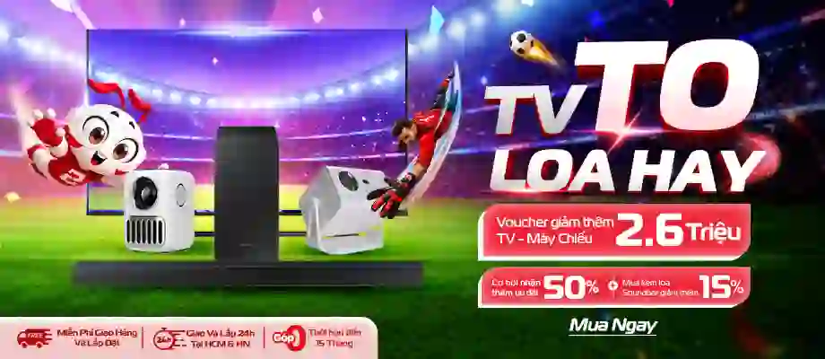 KHUYẾN MÃI WORLD CUP Ưu đãi đến 50%