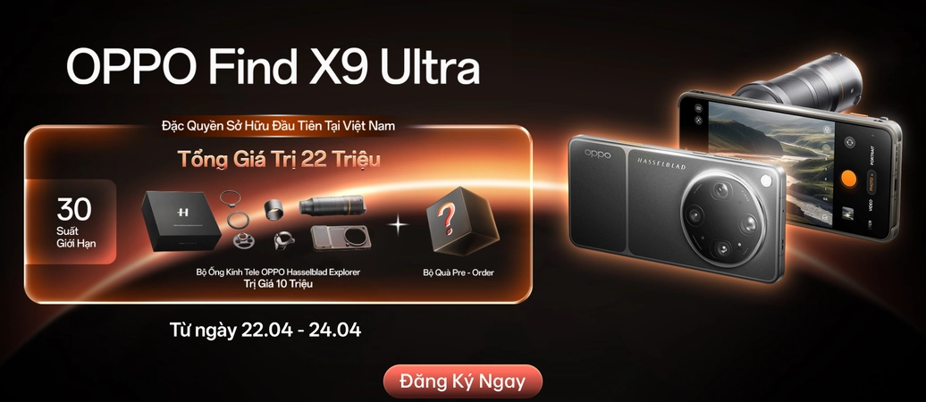 OPPO FIND X9 ULTRA  Đăng ký nhận tin