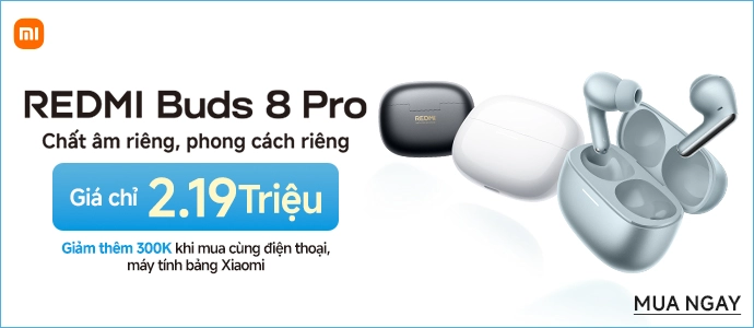 REDMI BUDS 8 PRO Chất âm sống động