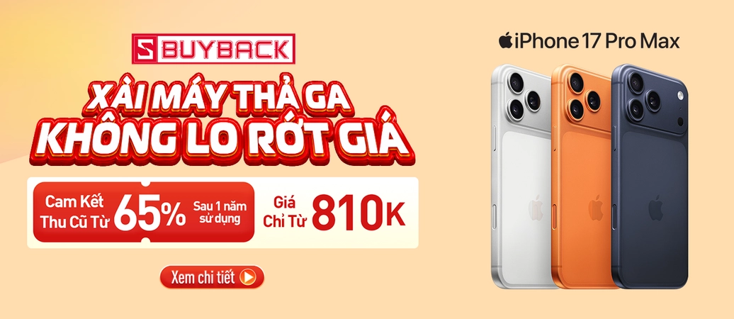 IPHONE 17 PRO MAX Cam kết giá thu