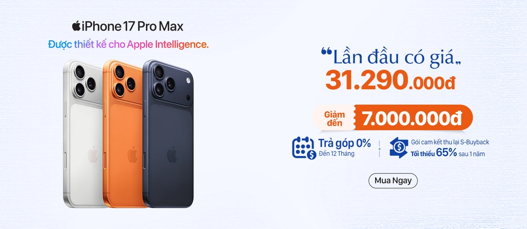 IPHONE 17 PRO MAX Hotsale cuối tuần