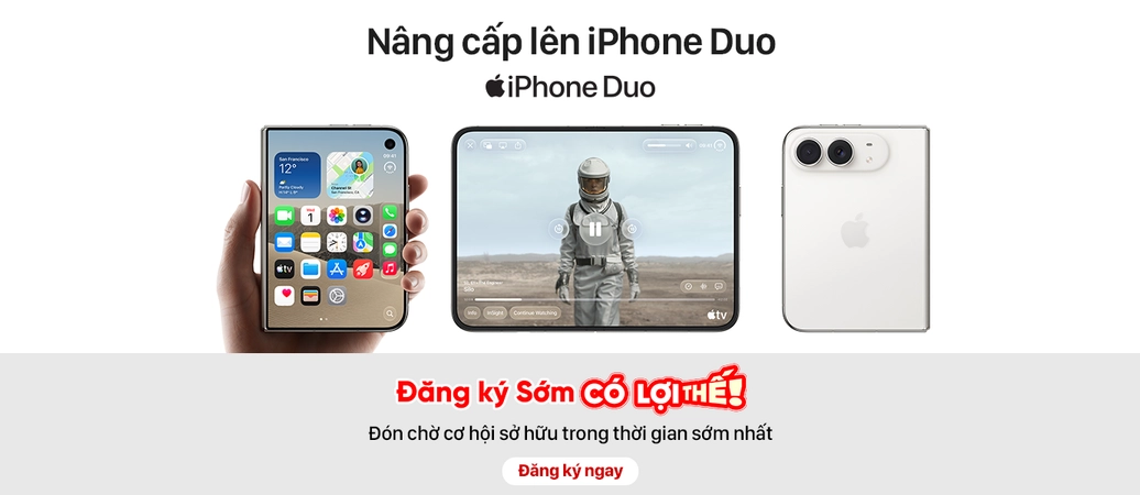 IPHONE DUO  Đăng ký nhận tin