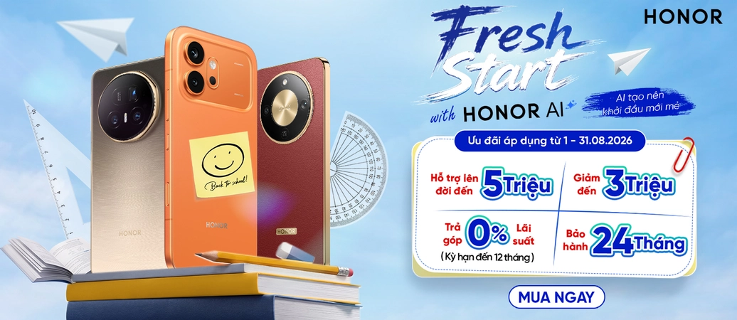 HONOR FRESH START  Săn deal cực hời