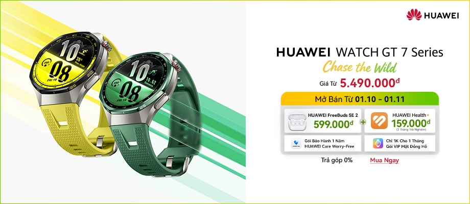 HUAWEI WATCH GT7 Chăm sóc sức khỏe toàn diện