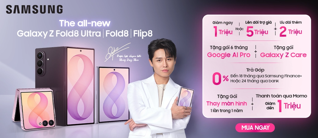 GALAXY Z8 SERIES Mở bán tặng quà khủng