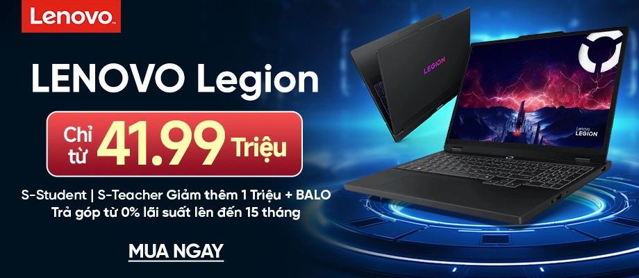 LENOVO LEGION  Hiệu năng mạnh mẽ