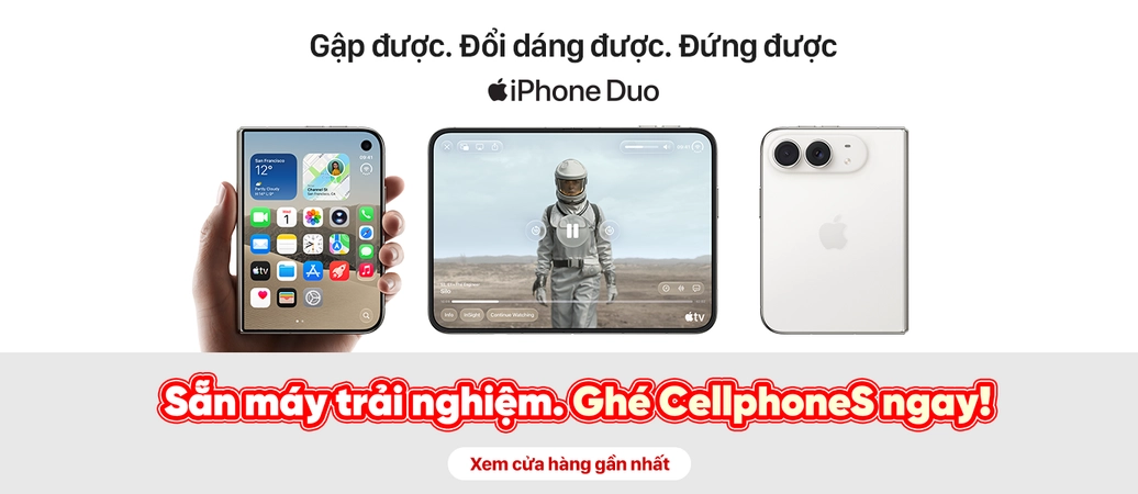 IPHONE DUO  Ghé CellphoneS trải nghiệm ngay!