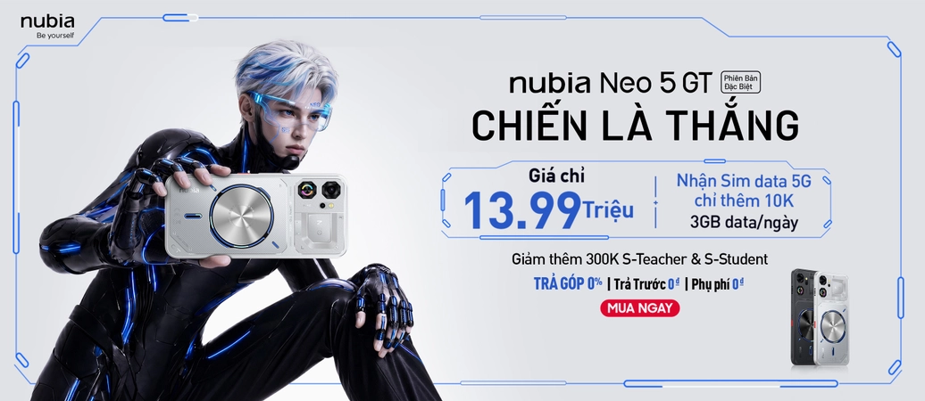 NUBIA NEO 5 GT SPECIAL EDITION  Chiến là thắng