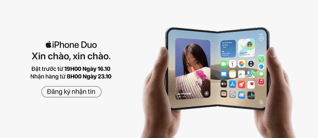 IPHONE DUO  Đăng ký nhận tin