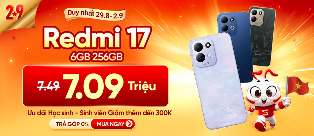 REDMI 17 SERIES  Mừng lễ, săn deal lớn