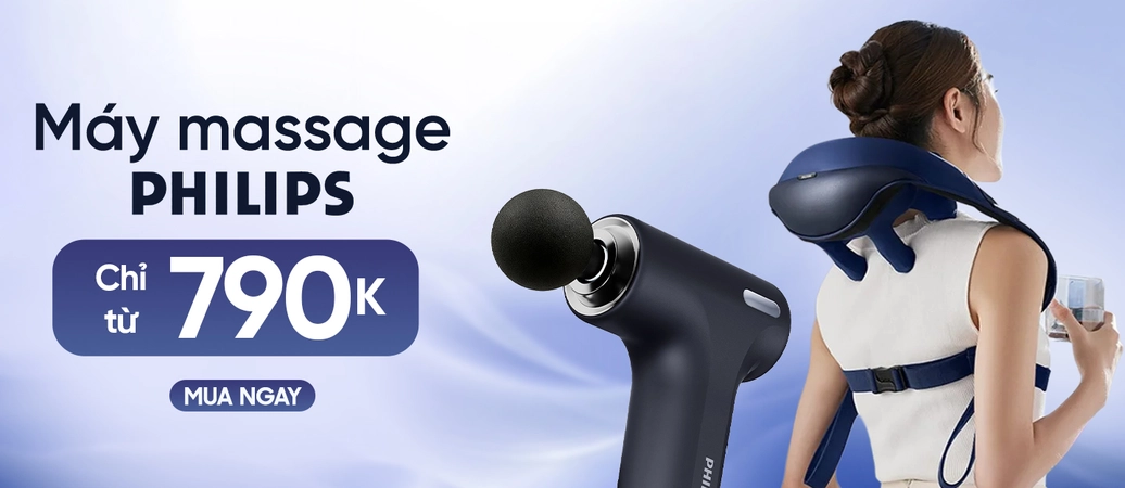 MÁY MASSAGE PHILIPS  Ưu đãi cực tốt