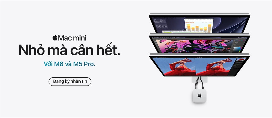 MAC MINI  Đăng ký nhận tin