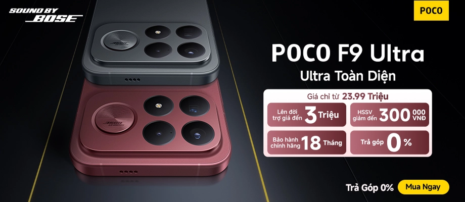 XIAOMI POCO F9 ULTRA  Khai phóng quyền năng