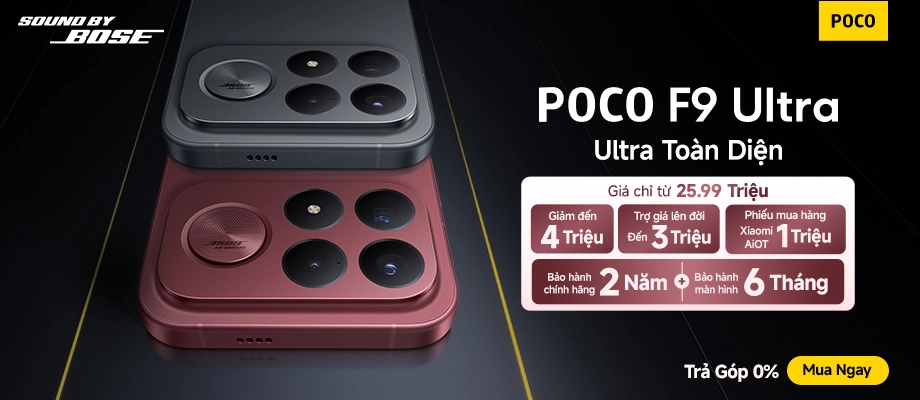 XIAOMI POCO F9 ULTRA Khai phóng quyền năng