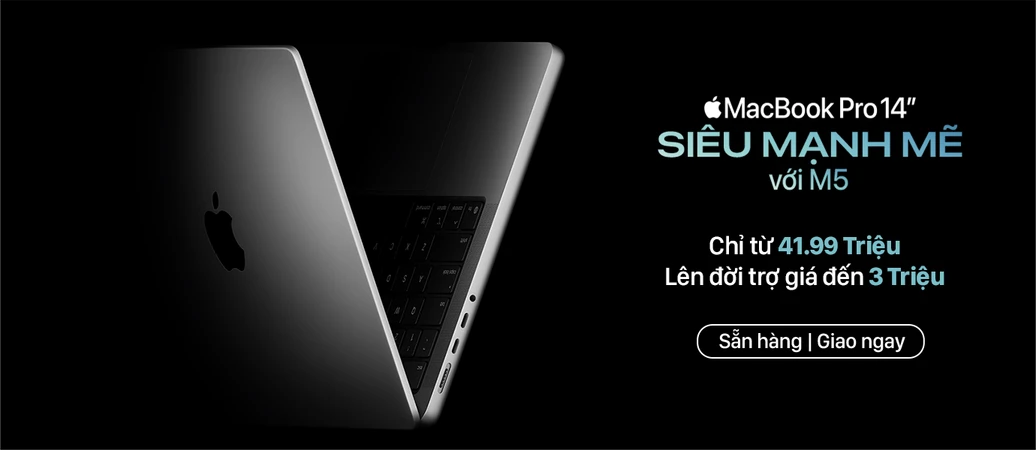 MACBOOK PRO M5  Mua ngay