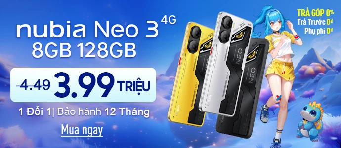 NUBIA NEO 3  Pin khoẻ giá tốt