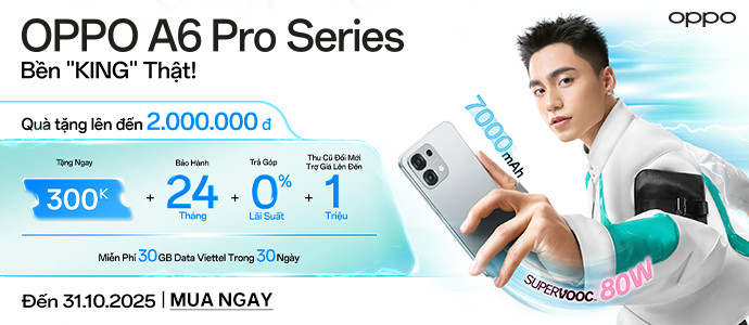 OPPO A6 PRO  Siêu ưu đãi !