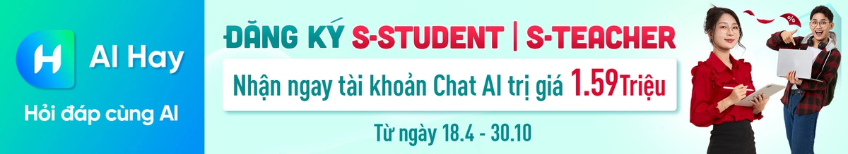 Đăng ký S-Student - S-Teacher AI HAY Desktop