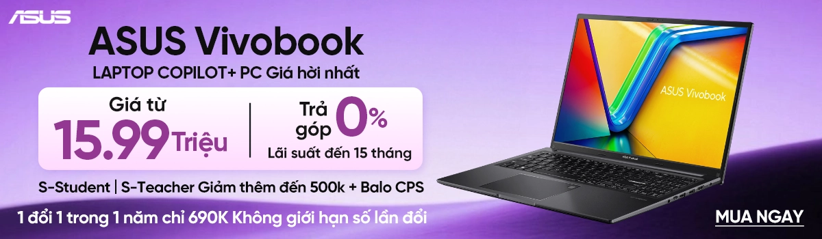 Ưu đãi khi mua laptop AI Desktop