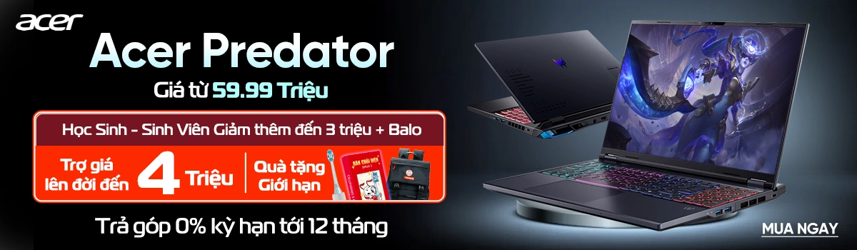 Ưu đãi khi mua laptop AI Desktop