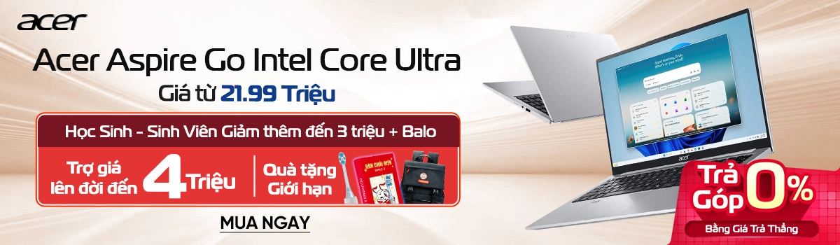 Ưu đãi khi mua laptop AI Desktop