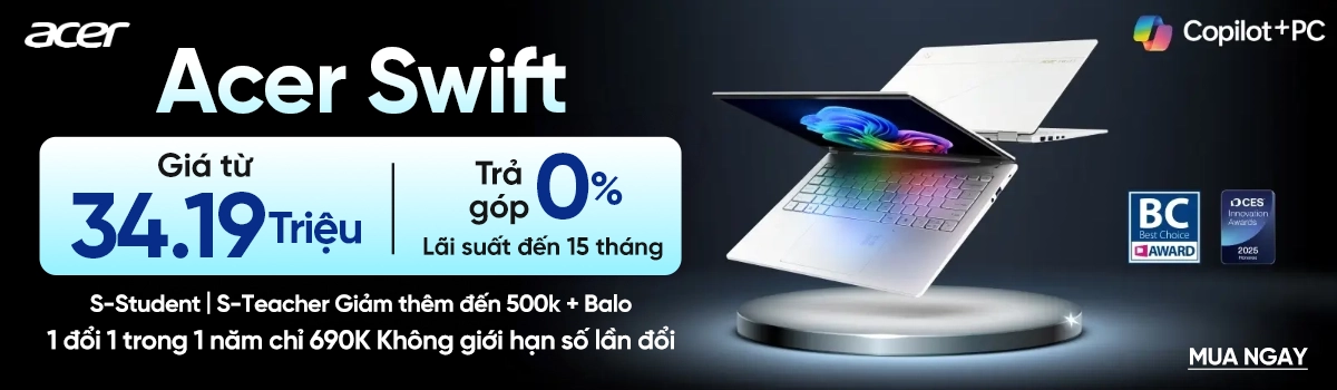 Ưu đãi khi mua laptop AI Desktop
