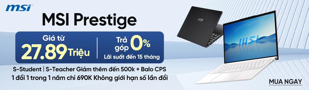 Ưu đãi khi mua laptop AI Desktop