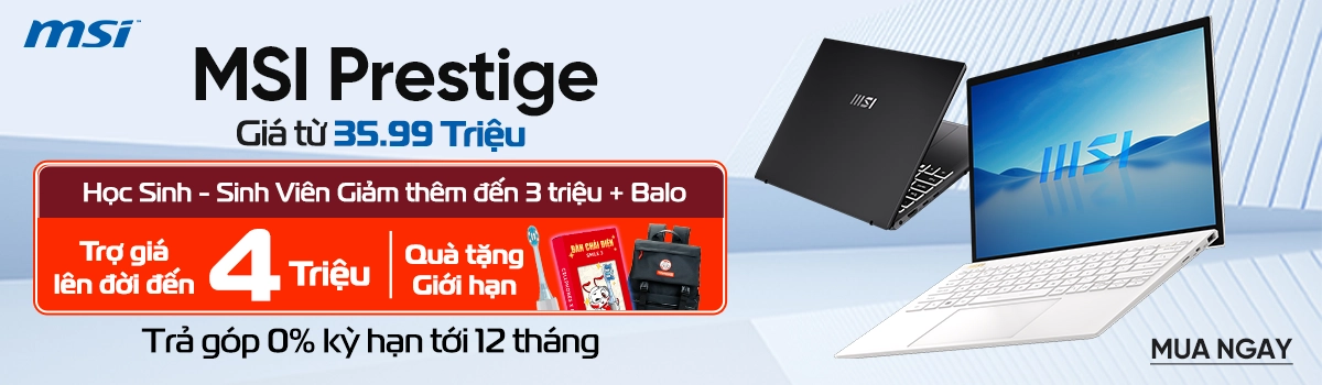 Ưu đãi khi mua laptop AI Desktop